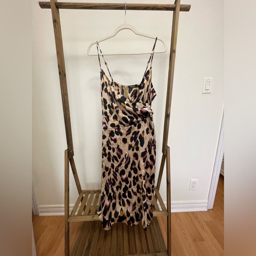 Leopard print dress